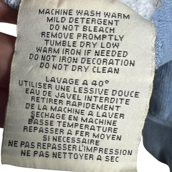 DENIM & SUPPLY RALPH LAUREN Medium Light Blue Logo "Autumn Festival" Hoodie - Picture 4 of 6